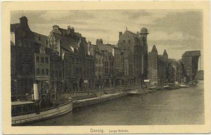 Danzig - Lange Br�cke