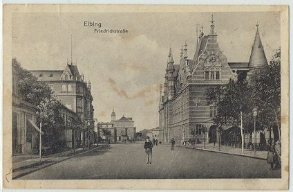 Elbing - Friedrichstra�e 1916