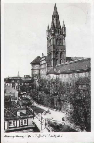 Konigsberg - Castle ( South side ) 1937
