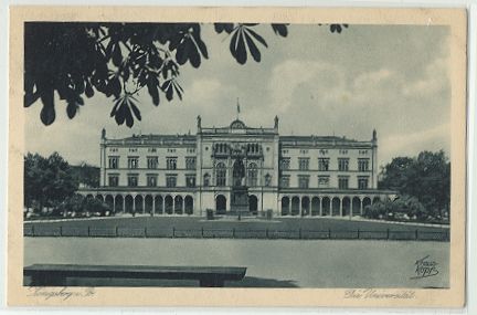 K�nigsberg - Am Universit�t