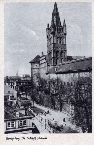 Kr�lewiec - Zamek, strona po�udniowa