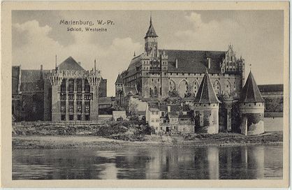 Marienburg - Schlo�, Westseite