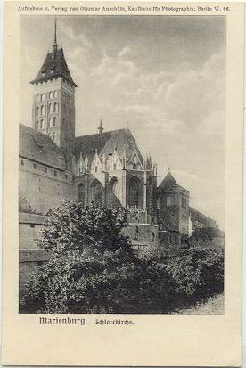 Malbork - Castle church 1907
