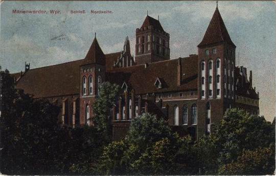 Kwidzyn - Castle from north