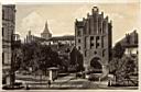 Allenstein - Hohes Tor und Jakobi-Kirche 1933