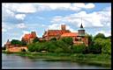 Malbork - Panorama zamku i ko�cio�a